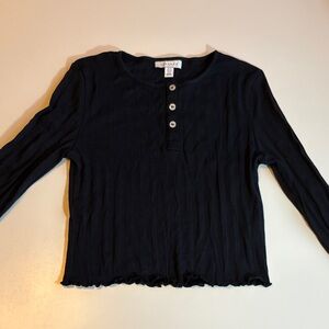 Topshop Charcoal Knit Sweater